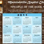 2011 church calendar